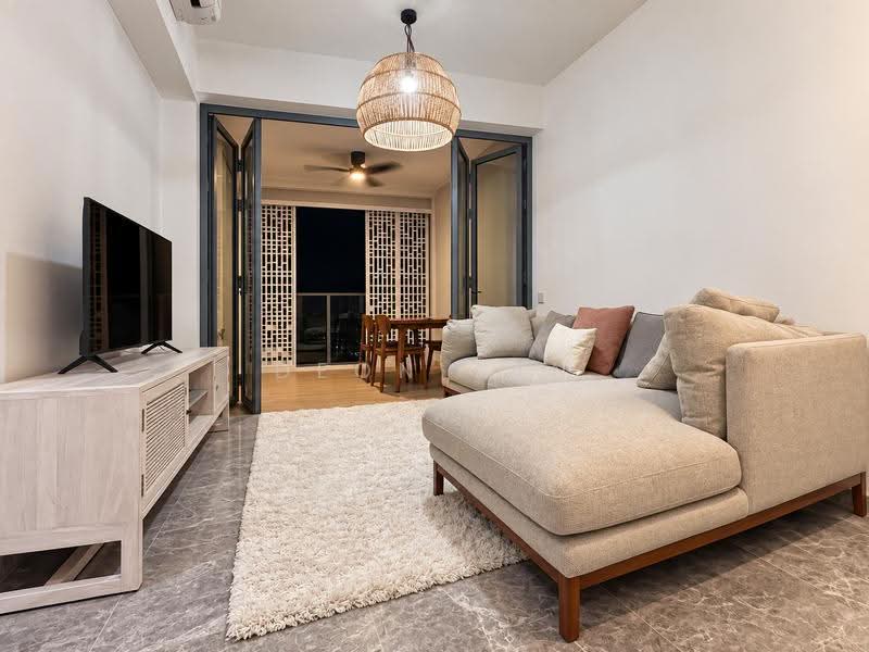 One Holland Village Residences, 5 Holland Village Way, Tanglin / Holland / Bukit Timah, 2 Bedrooms, 829 sqft, Condominium For Sale, by Deon Tan, 500278785 - Living Room - PropertyGuru.com.sg