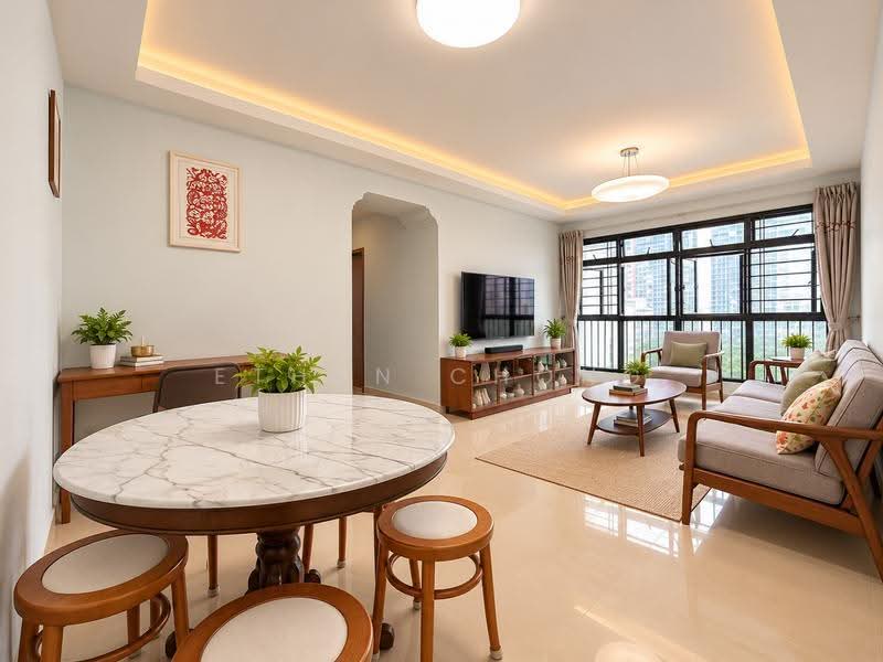 461 Clementi Avenue 3, 461 Clementi Avenue 3, Buona Vista / West Coast / Clementi New Town, 3 Bedrooms, 969 sqft, HDB Flat For Sale, by Ethan Chong, 500278790 - Living Room - PropertyGuru.com.sg