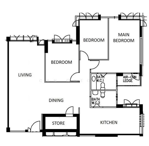 608 Jurong West Street 65, 608 Jurong West Street 65, Boon Lay / Jurong / Tuas, 3 Bedrooms, 1,237 sqft, HDB Flat For Rent, by Can Cheong, 500278803 - PropertyGuru.com.sg