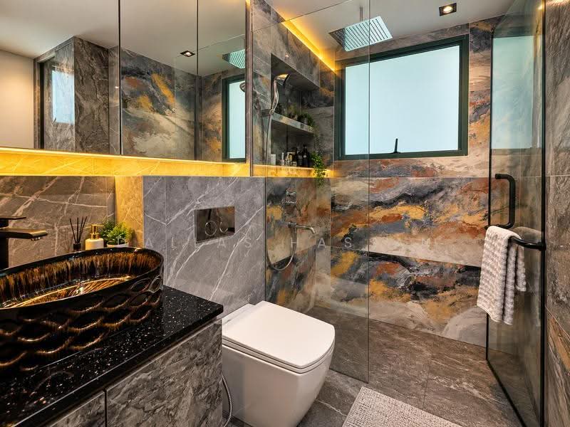 Palm Gardens, 3 Hong San Walk, Dairy Farm / Bukit Panjang / Choa Chu Kang, 3 Bedrooms, 1,216 sqft, Condominium For Sale, by Dallas Hassan, 500278804 - Bathroom - PropertyGuru.com.sg