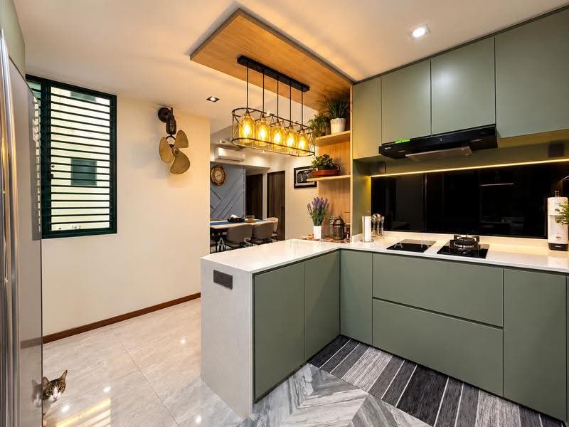 Palm Gardens, 3 Hong San Walk, Dairy Farm / Bukit Panjang / Choa Chu Kang, 3 Bedrooms, 1,216 sqft, Condominium For Sale, by Dallas Hassan, 500278804 - Kitchen - PropertyGuru.com.sg