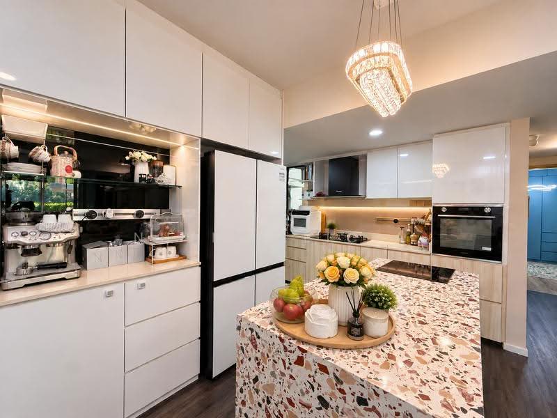 The Terrace, 88 Edgedale Plains, Hougang / Punggol / Sengkang, 3 Bedrooms, 1,001 sqft, Condominium For Sale, by Nuris Alicia, 500278808 - Kitchen - PropertyGuru.com.sg