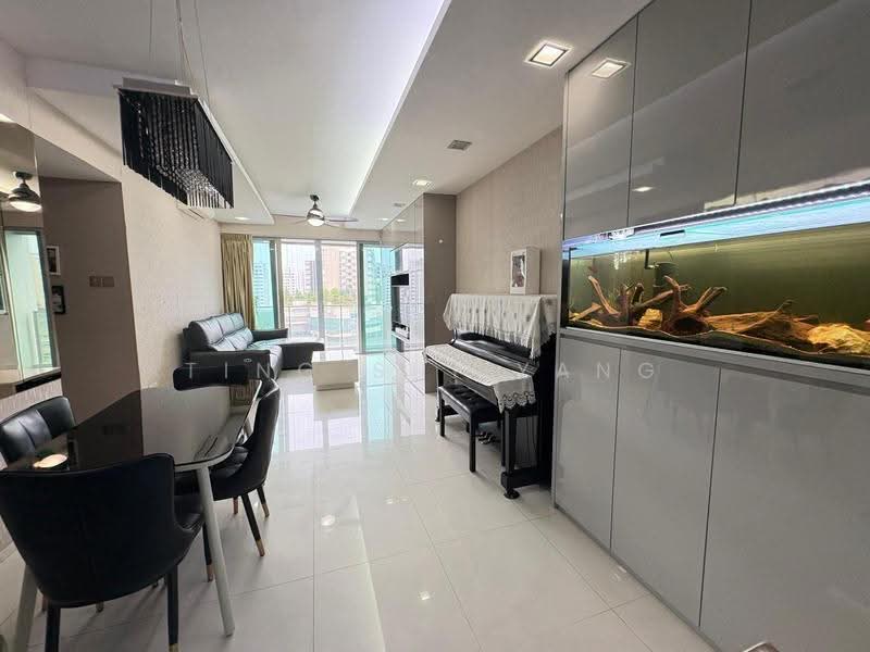 The Quartz, 51 Compassvale Bow, Hougang / Punggol / Sengkang, 3 Bedrooms, 1,216 sqft, Condominium For Sale, by Ting Shi Yang, 500278851 - Living Room - PropertyGuru.com.sg