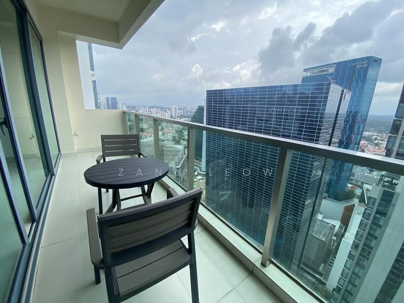 Soleil @ Sinaran, 6 Sinaran Drive, Newton / Novena, 2 Bedrooms, 936 sqft, Condominium For Rent, by Zann Leow, 500278855 - Balcony - PropertyGuru.com.sg