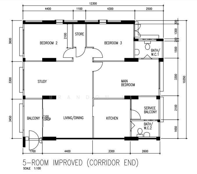 568 Hougang Street 51, 568 Hougang Street 51, Hougang / Punggol / Sengkang, 3 Bedrooms, 1,270 sqft, HDB Flat For Sale, by Brandon Lee, 500278858 - PropertyGuru.com.sg