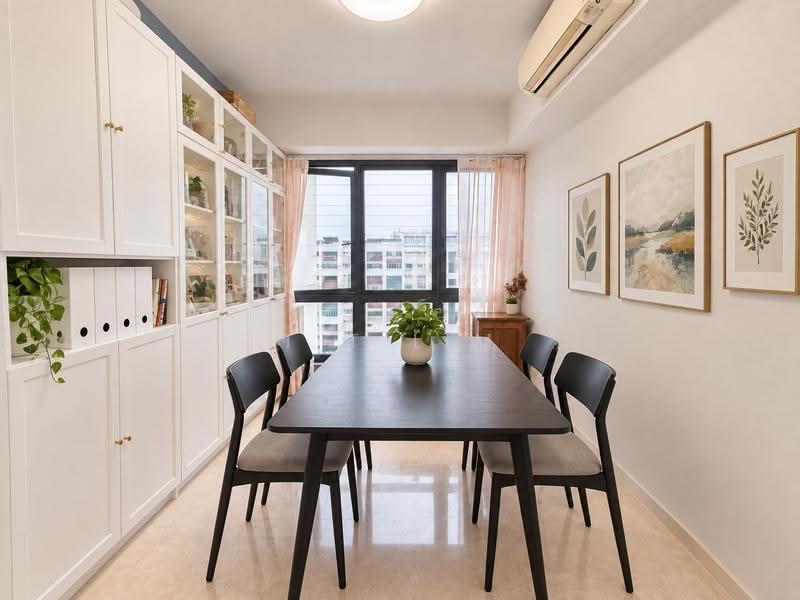 Waterbank at Dakota, 25 Dakota Crescent, Eunos / Geylang / Paya Lebar, 3 Bedrooms, 1,141 sqft, Condominium For Sale, by T T Lim, 500278877 - Dining Room - PropertyGuru.com.sg