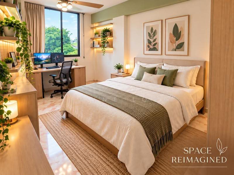 533 Bukit Batok Street 51, 533 Bukit Batok Street 51, Dairy Farm / Bukit Panjang / Choa Chu Kang, 2 Bedrooms, 743 sqft, HDB Flat For Sale, by Joanne Loke, 500278880 - Bedroom 2 - Space Reimagined - PropertyGuru.com.sg