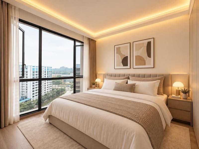 Norwood Grand, Admiralty / Woodlands, 2 Bedrooms, 710 sqft, Condominium For Rent, by Jayden Ong 王盛傑, 500279002 - Bedroom - PropertyGuru.com.sg