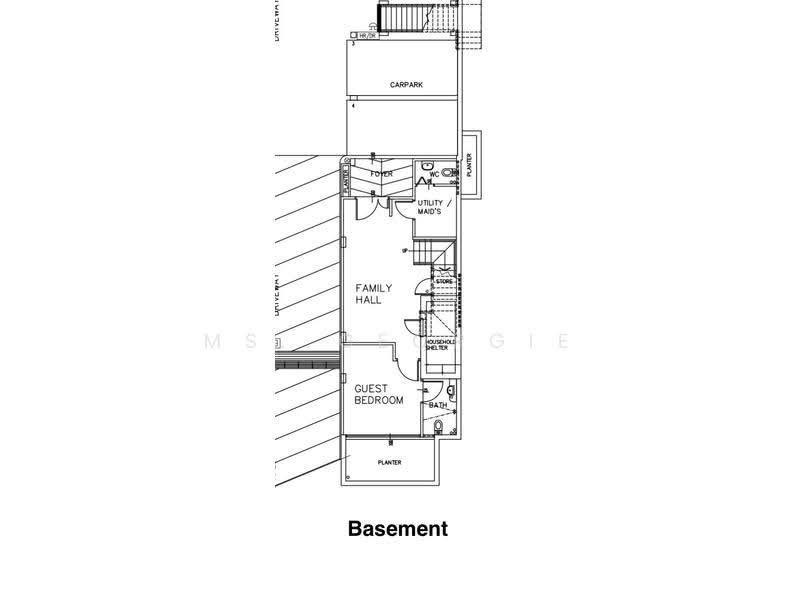 Meyer Road Strata Bungalow with Private Pool. Minutes Walk to MRT Station, Meyer Road, Arthur Road, Crescent Road, East Coast / Marine Parade, 5 Bedrooms, 6,400 sqft, Cluster House For Rent, by Ms. Georgie, 500279008 - PropertyGuru.com.sg