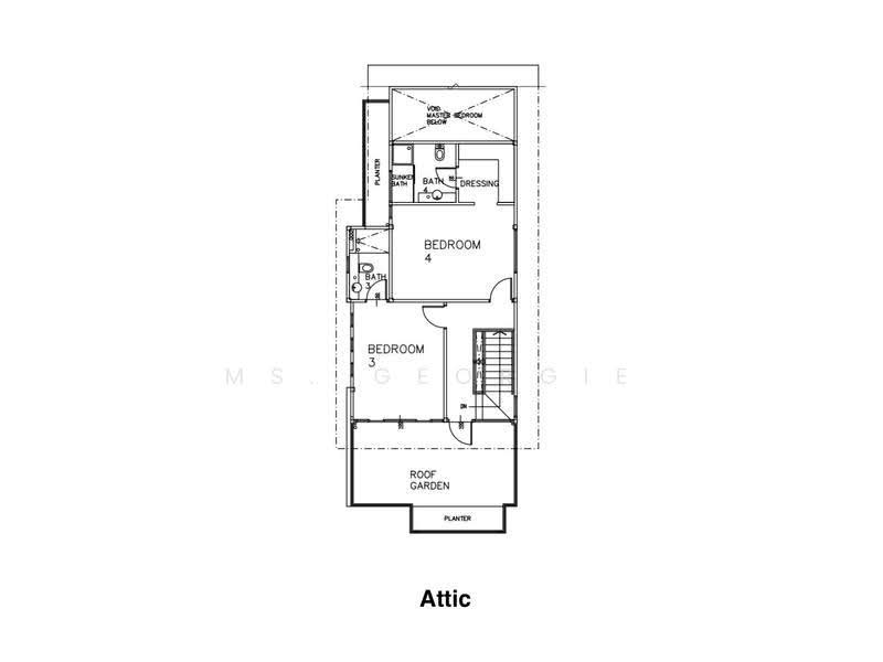 Meyer Road Strata Bungalow with Private Pool. Minutes Walk to MRT Station, Meyer Road, Arthur Road, Crescent Road, East Coast / Marine Parade, 5 Bedrooms, 6,400 sqft, Cluster House For Rent, by Ms. Georgie, 500279008 - PropertyGuru.com.sg