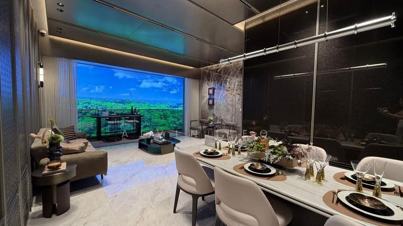 Generous 4 Bedroom 1346 sqft | 2 Ensuites | Lentor, Mandai / Upper Thomson, 4 Bedrooms, 1,346 sqft, Condominium For Sale, by Alvin Yeo, 500279071 - Living Room - PropertyGuru.com.sg