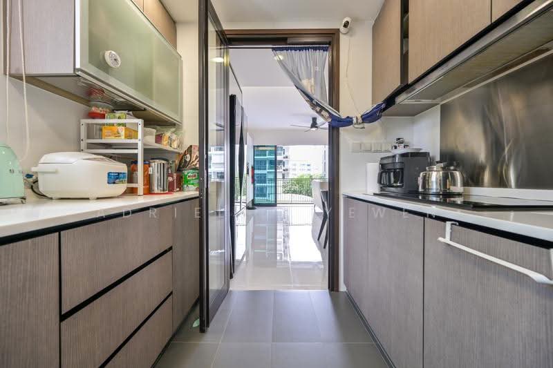 Riverparc Residence, 90 Punggol Drive, Hougang / Punggol / Sengkang, 4 Bedrooms, 1,238 sqft, Condominium For Sale, by Adriel Li Yewen, 500279110 - Kitchen - PropertyGuru.com.sg