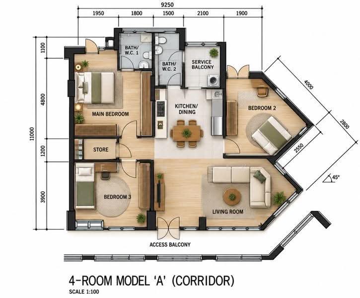 738 Jurong West Street 75, 738 738, Boon Lay / Jurong / Tuas, 3 Bedrooms, 1,130 sqft, HDB Flat For Sale, by Faith Quek, 500279121 - PropertyGuru.com.sg