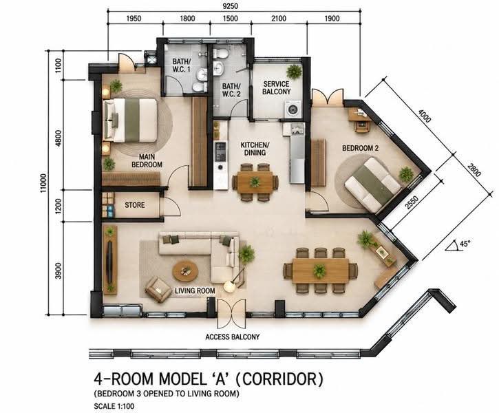 738 Jurong West Street 75, 738 738, Boon Lay / Jurong / Tuas, 3 Bedrooms, 1,130 sqft, HDB Flat For Sale, by Faith Quek, 500279121 - PropertyGuru.com.sg