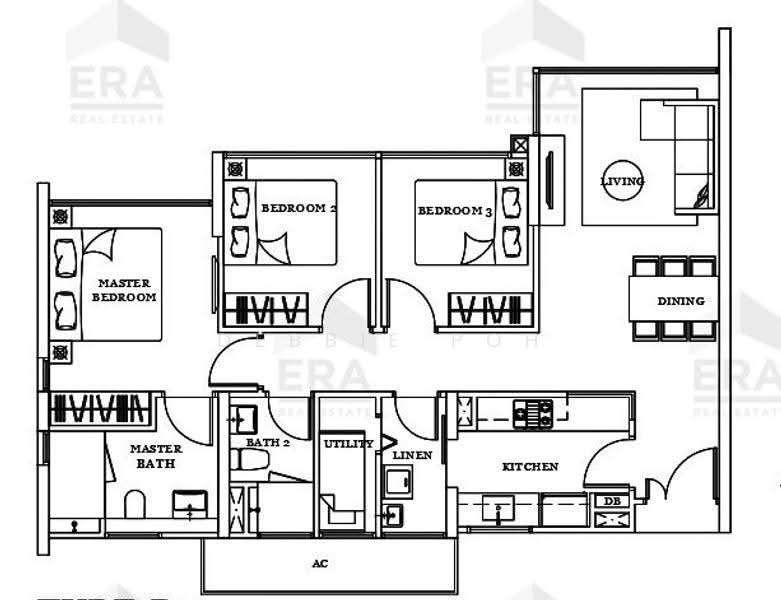 Belysa, 57 Pasir Ris Drive 1, Pasir Ris / Tampines, 3 Bedrooms, 947 sqft, Condominium For Sale, by Debbie Poh, 500279154 - PropertyGuru.com.sg