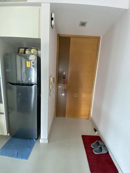 Casa Merah, 50 Tanah Merah Kechil Avenue, Bedok / Upper East Coast, Room Rental, 100 sqft, Condominium For Rent, by Billy Ong, 500279183 - Wooden door at main entrance - PropertyGuru.com.sg
