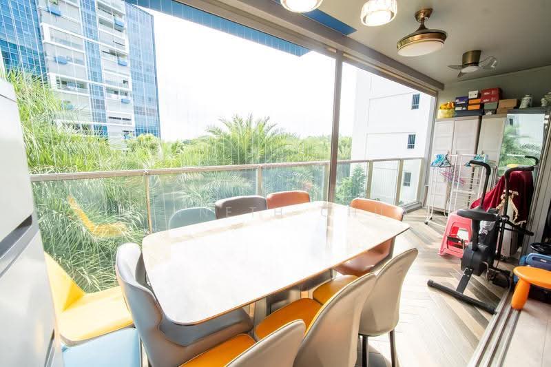 The Santorini, 29 Tampines Street 86, Pasir Ris / Tampines, 5 Bedrooms, 1,367 sqft, Condominium For Rent, by Kenneth Chua, 500279234 - Balcony - PropertyGuru.com.sg