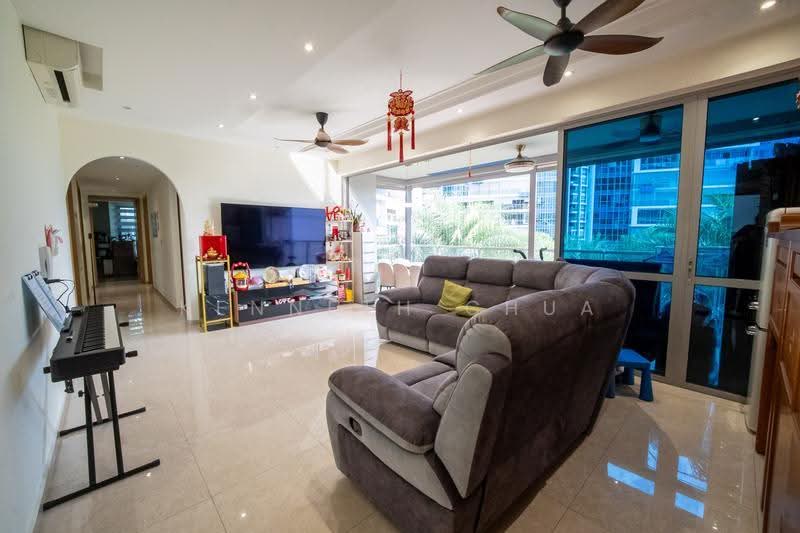 The Santorini, 29 Tampines Street 86, Pasir Ris / Tampines, 5 Bedrooms, 1,367 sqft, Condominium For Rent, by Kenneth Chua, 500279234 - Living Room - PropertyGuru.com.sg