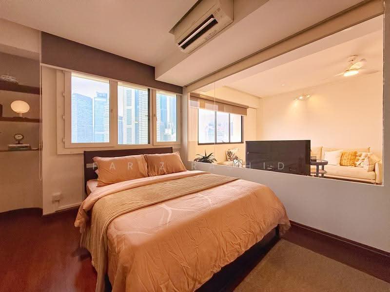 Riverwalk Apartments, 20 Upper Circular Road, Boat Quay / Raffles Place / Marina, 1 Bedroom, 818 sqft, Apartment For Rent, by Fariz Rashid, 500279239 - Bedroom - PropertyGuru.com.sg