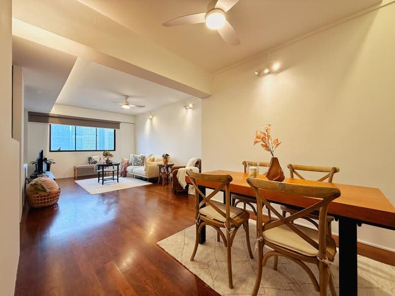Riverwalk Apartments, 20 Upper Circular Road, Boat Quay / Raffles Place / Marina, 1 Bedroom, 818 sqft, Apartment For Rent, by Fariz Rashid, 500279239 - Living Room - PropertyGuru.com.sg