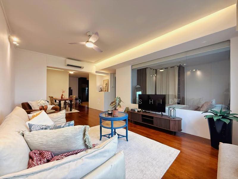 Riverwalk Apartments, 20 Upper Circular Road, Boat Quay / Raffles Place / Marina, 1 Bedroom, 818 sqft, Apartment For Rent, by Fariz Rashid, 500279239 - Living Room - PropertyGuru.com.sg