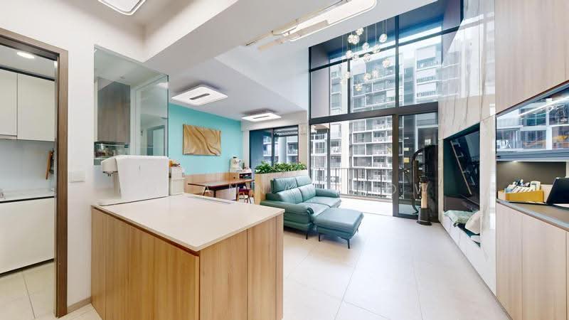 iNz Residence, 78 Choa Chu Kang Avenue 5, Dairy Farm / Bukit Panjang / Choa Chu Kang, 5 Bedrooms, 1,711 sqft, Condominium For Sale, by Johanna Chow, 500279258 - Living Room - PropertyGuru.com.sg