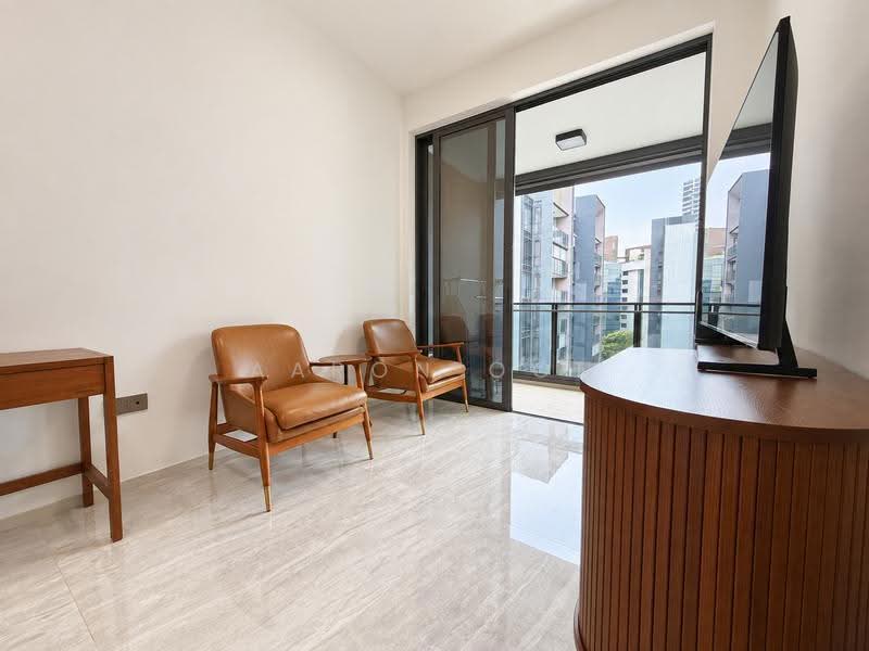 Leedon Green, 32 Leedon Heights, Tanglin / Holland / Bukit Timah, 1 Bedroom, 474 sqft, Condominium For Sale, by Aaron Oon, 500279284 - Living Room - PropertyGuru.com.sg