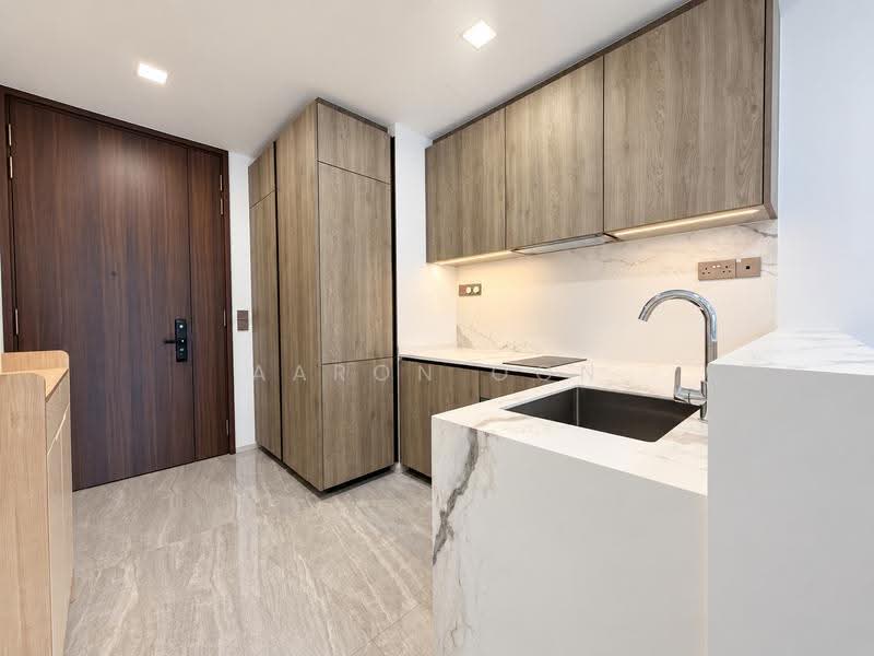 Leedon Green, 32 Leedon Heights, Tanglin / Holland / Bukit Timah, 1 Bedroom, 474 sqft, Condominium For Sale, by Aaron Oon, 500279284 - Kitchen - PropertyGuru.com.sg