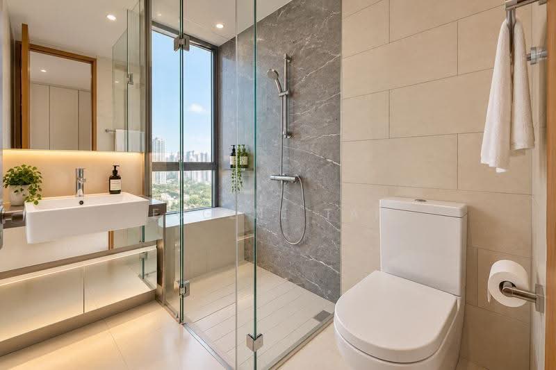 The Seafront on Meyer, 55 Meyer Road, East Coast / Marine Parade, 4 Bedrooms, 2,293 sqft, Condominium For Sale, by Eugene Tan, 500279304 - Bathroom - PropertyGuru.com.sg