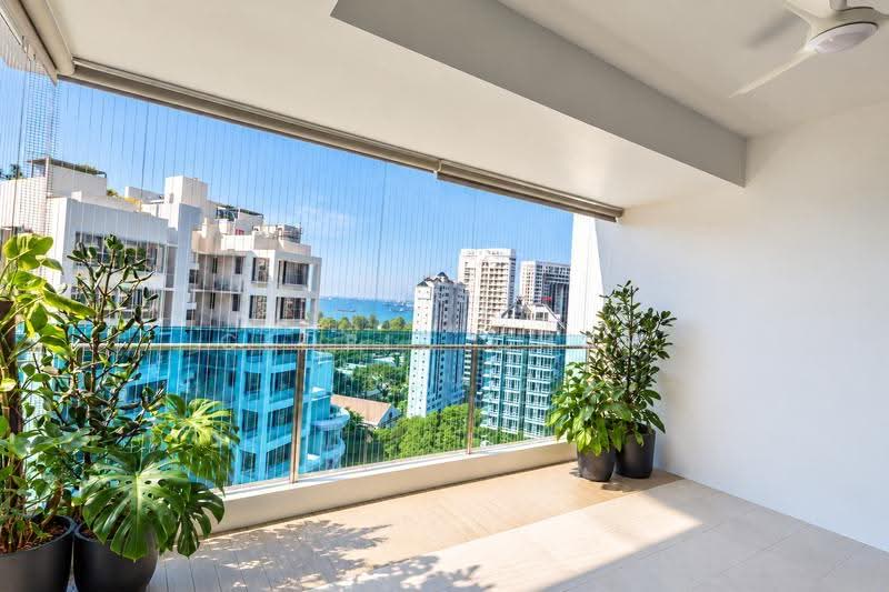 Amber Residences, 50 Amber Road, East Coast / Marine Parade, 2 Bedrooms, 1,249 sqft, Apartment For Sale, by Cedric Chan, 500279321 - Balcony - PropertyGuru.com.sg