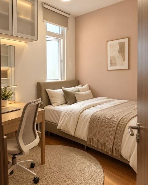 Parc Rosewood, 83 Rosewood Drive, Admiralty / Woodlands, 2 Bedrooms, 581 sqft, Condominium For Sale, by Hansel Tan, 500279382 - Bedroom - PropertyGuru.com.sg