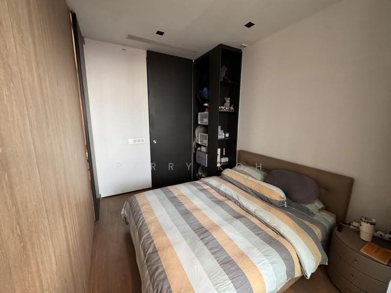 OUE Twin Peaks, 33 Leonie Hill Road, Orchard / River Valley, 1 Bedroom, 549 sqft, Condominium For Rent, by Perry Koh, 500279392 - Bedroom - PropertyGuru.com.sg