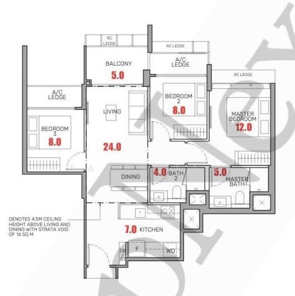 The Myst, 800 Upper Bukit Timah Road, Dairy Farm / Bukit Panjang / Choa Chu Kang, 3 Bedrooms, 850 sqft, Condominium For Rent, by Karen Tan, 500279429 - PropertyGuru.com.sg