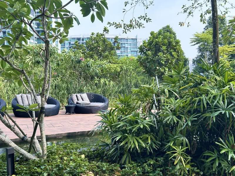 Twin VEW, 93 West Coast Vale, Buona Vista / West Coast / Clementi New Town, 1 Bedroom, 570 sqft, Condominium For Rent, by Sebastian Soo Chun Hian, 500279455 - Garden Seating - PropertyGuru.com.sg