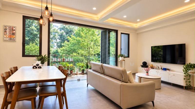 Park 1 Suites, Lorong 40 Geylang, Eunos / Geylang / Paya Lebar, 3 Bedrooms, 1,206 sqft, Condominium For Sale, by Rachel Lim, 500279474 - Living Room - PropertyGuru.com.sg