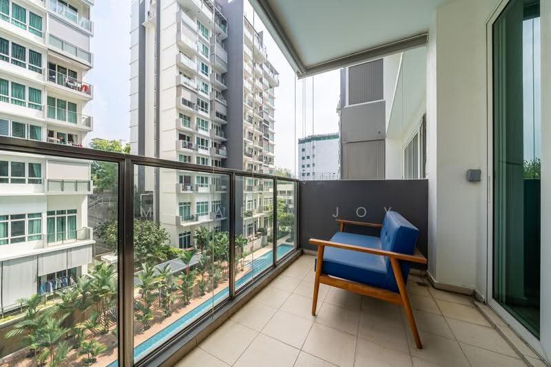 Vacanza @ East, 42 Lengkong Tujoh, Eunos / Geylang / Paya Lebar, 4 Bedrooms, 1,259 sqft, Condominium For Sale, by Mikaela Joy, 500279494 - Master Balcony - PropertyGuru.com.sg