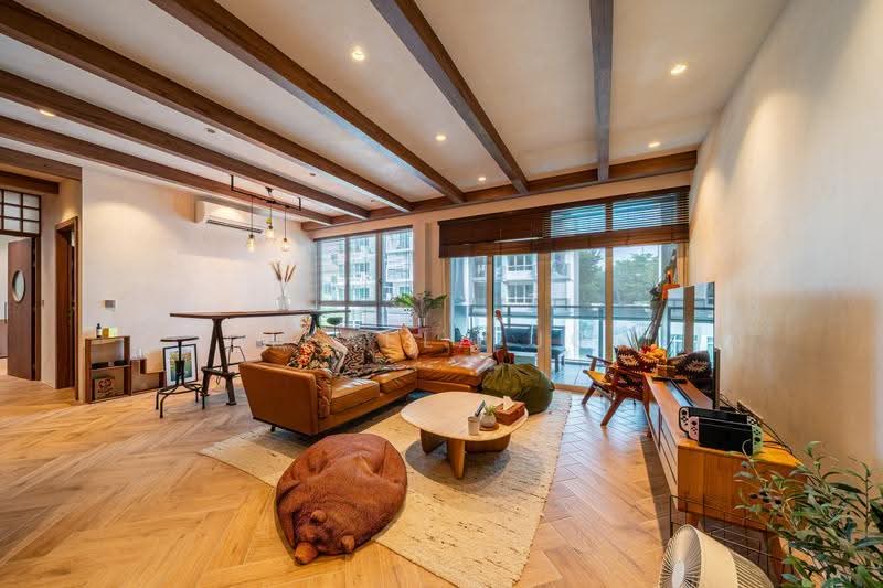 Vacanza @ East, 42 Lengkong Tujoh, Eunos / Geylang / Paya Lebar, 4 Bedrooms, 1,259 sqft, Condominium For Sale, by Mikaela Joy, 500279494 - Living Room - PropertyGuru.com.sg