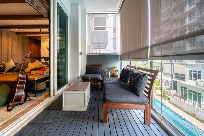 Vacanza @ East, 42 Lengkong Tujoh, Eunos / Geylang / Paya Lebar, 4 Bedrooms, 1,259 sqft, Condominium For Sale, by Mikaela Joy, 500279494 - Balcony - PropertyGuru.com.sg