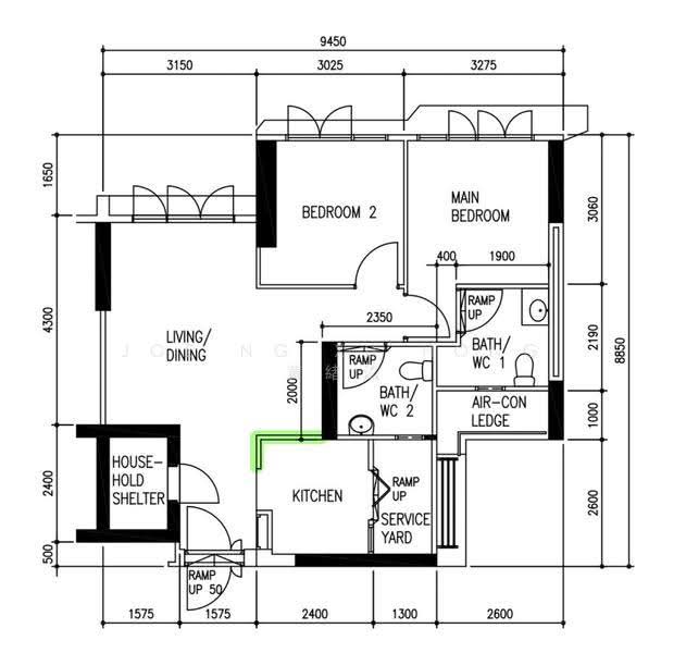 296B Bukit Batok Street 22, 296B Bukit Batok Street 22, Dairy Farm / Bukit Panjang / Choa Chu Kang, 2 Bedrooms, 732 sqft, HDB Flat For Sale, by Joe Ng Xu Hong 黄緒汯, 500279496 - PropertyGuru.com.sg