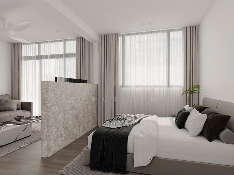 The Trilinq, 28B Jalan Lempeng, Buona Vista / West Coast / Clementi New Town, 1 Bedroom, 538 sqft, Condominium For Sale, by Cyrus Lim, 500279522 - Bedroom - PropertyGuru.com.sg