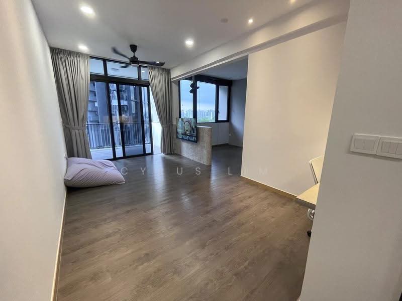 The Trilinq, 28B Jalan Lempeng, Buona Vista / West Coast / Clementi New Town, 1 Bedroom, 538 sqft, Condominium For Sale, by Cyrus Lim, 500279522 - Living Room - PropertyGuru.com.sg
