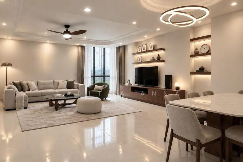 467 Segar Road, 467 Segar Road, Dairy Farm / Bukit Panjang / Choa Chu Kang, 3 Bedrooms, 1,183 sqft, HDB Flat For Sale, by Tabitha Anna, 500279524 - Living Room - PropertyGuru.com.sg