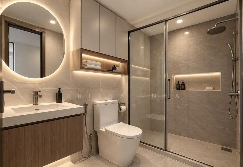 467 Segar Road, 467 Segar Road, Dairy Farm / Bukit Panjang / Choa Chu Kang, 3 Bedrooms, 1,183 sqft, HDB Flat For Sale, by Tabitha Anna, 500279524 - Bathroom - PropertyGuru.com.sg