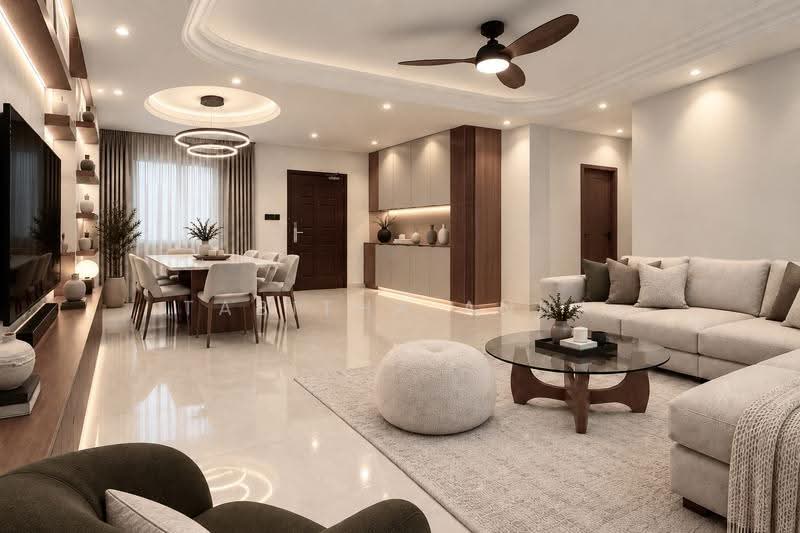467 Segar Road, 467 Segar Road, Dairy Farm / Bukit Panjang / Choa Chu Kang, 3 Bedrooms, 1,183 sqft, HDB Flat For Sale, by Tabitha Anna, 500279524 - Living Room - PropertyGuru.com.sg