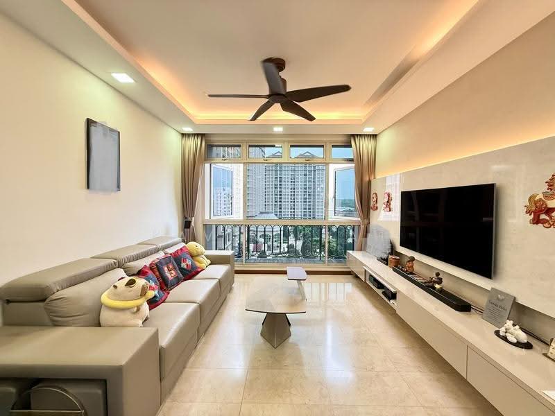 The Gardens at Bishan, 1 Sin Min Walk, Ang Mo Kio / Bishan / Thomson, 3 Bedrooms, 1,227 sqft, Condominium For Sale, by Kavin Kuah, 500279529 - Living Room - PropertyGuru.com.sg