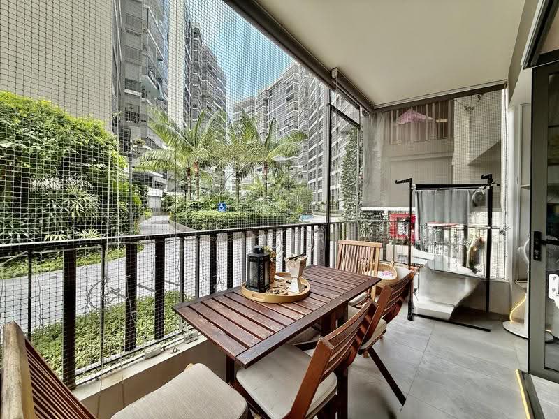 Northwave EC, 111 Woodlands View, Admiralty / Woodlands, 3 Bedrooms, 1,109 sqft, Condominium For Sale, by Maria Mariana, 500279561 - Balcony - PropertyGuru.com.sg