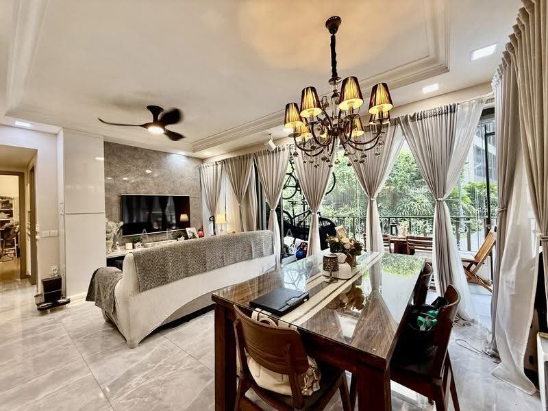Northwave EC, 111 Woodlands View, Admiralty / Woodlands, 3 Bedrooms, 1,109 sqft, Condominium For Sale, by Maria Mariana, 500279561 - Living Room - PropertyGuru.com.sg