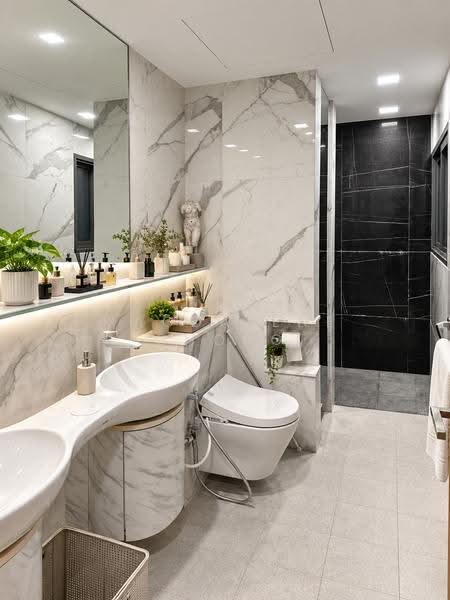 Meadows @ Peirce, 626 Upper Thomson Road, Mandai / Upper Thomson, 4 Bedrooms, 2,585 sqft, Condominium For Rent, by Magdalene Chong, 500279603 - Bathroom - PropertyGuru.com.sg