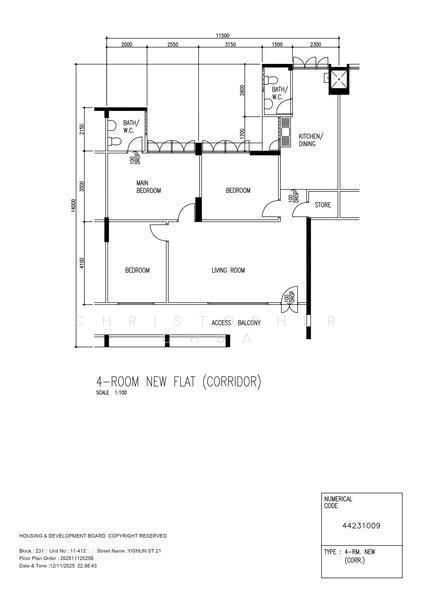 231 Yishun Street 21, 231 Yishun Street 21, Sembawang / Yishun, 3 Bedrooms, 1,055 sqft, HDB Flat For Sale, by Christopher Chua, 500279612 - PropertyGuru.com.sg