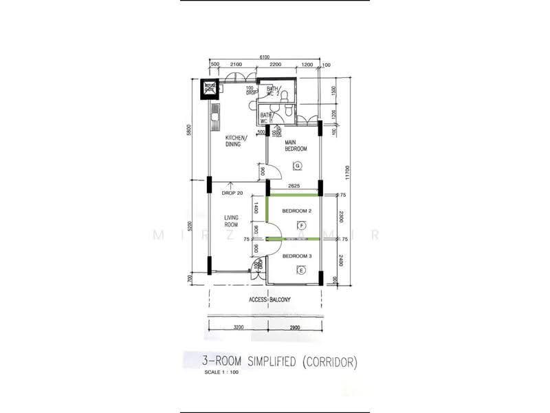 807 Yishun Ring Road, 807 Yishun Ring Road, Sembawang / Yishun, 3 Bedrooms, 689 sqft, HDB Flat For Sale, by Mirza Amir, 500279613 - PropertyGuru.com.sg
